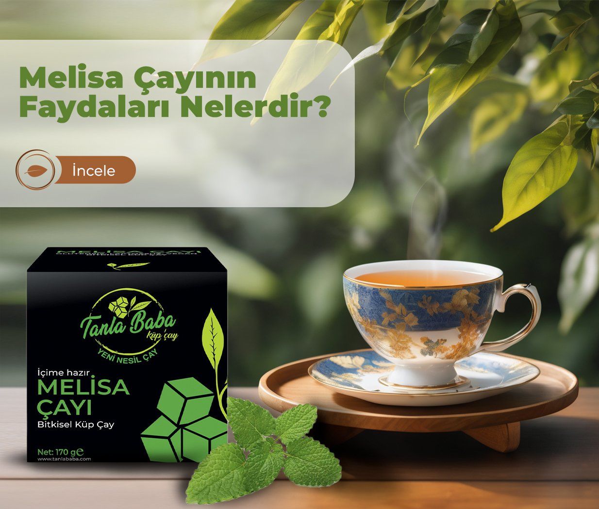 MELİSA ÇAYININ FAYDALARI NELERDİR ? MELİSA ÇAYI NEYE YARAR ? ( Bitkisel Küp Çay )