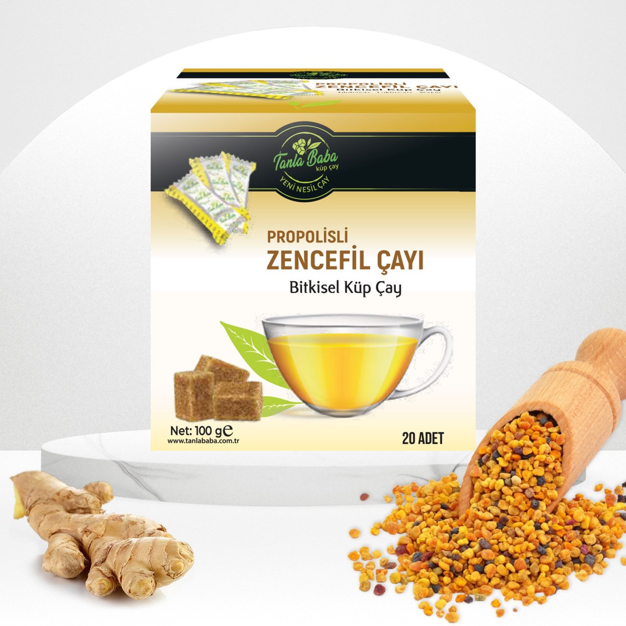 Sargılı Propolisli Zencefil Çayı 100 GR