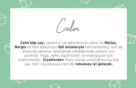 CALM Melisa Küp Çayı