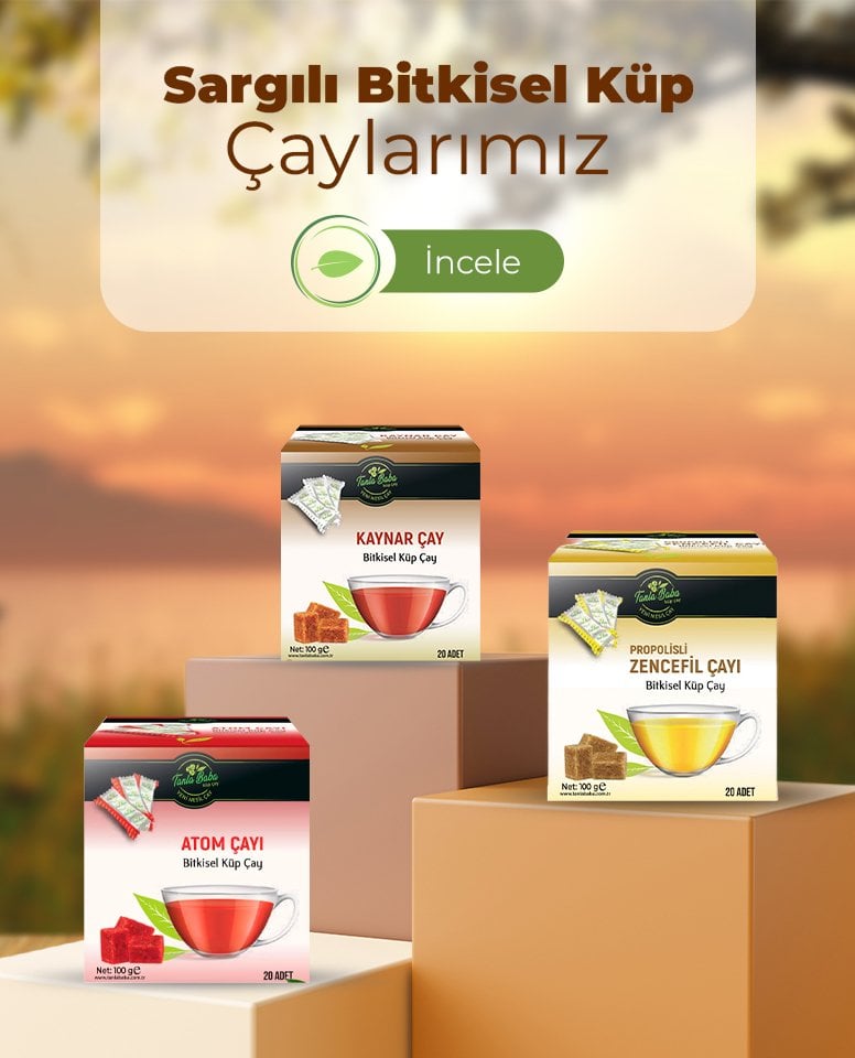 Sargılı Bitkisel Küp Çaylarımız
