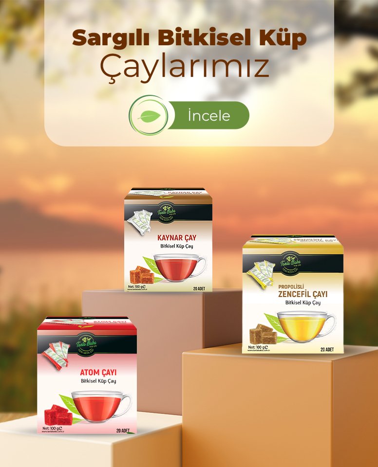 Sargılı Bitkisel Küp Çaylarımız