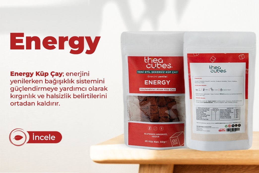 Thea Cubes - Energy Küp Çay